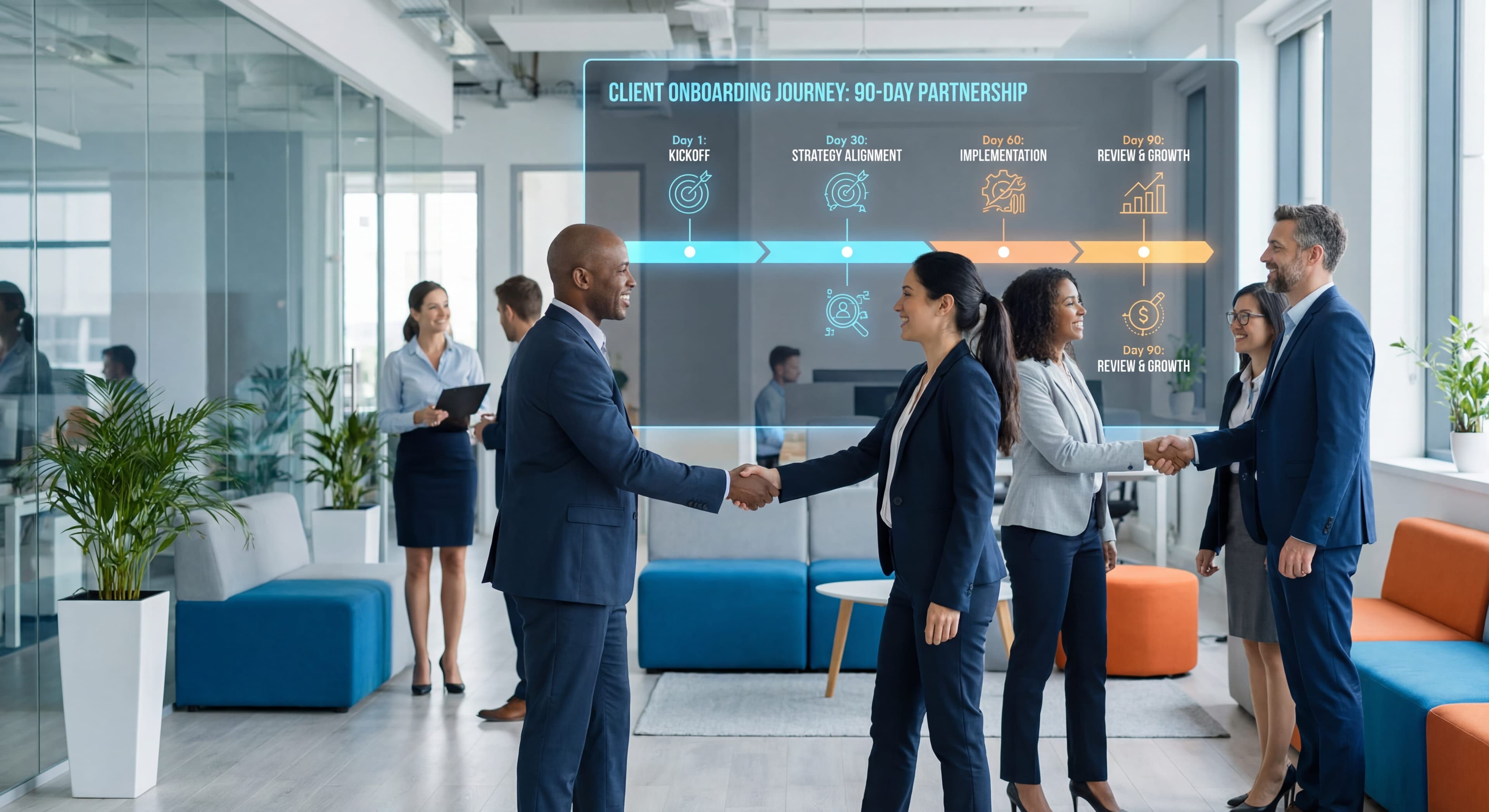Cover Image for Client Onboarding That Sticks: The First 90 Days Blueprint